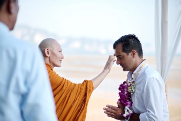 Krabi Beach Buddhist Blessing